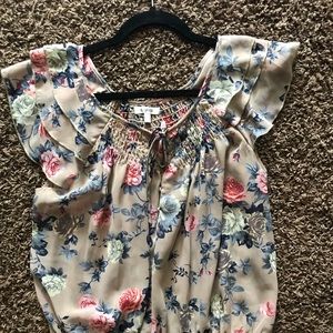 Floral Print Top